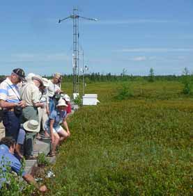 Photo of OFNC group at CO2 monitoring station