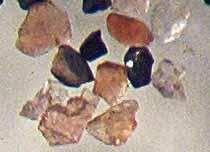 Photo of grains of sand
